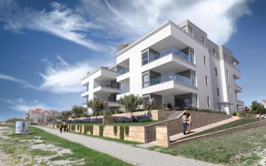 Povljana – apartmány v 1.rade od mora vo výstavbe